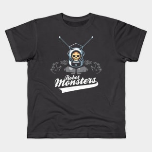 Robot Monster (Plain) Kids T-Shirt